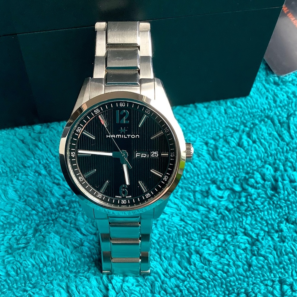 Mens HAMILTON BIG and NICE stainless steel watch💥💥 - Picture 4 of 15